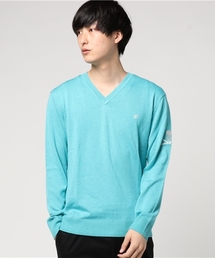 LOVELESS（ラブレス）の「【LOVELESS】MENS アームスカルVネックニット 