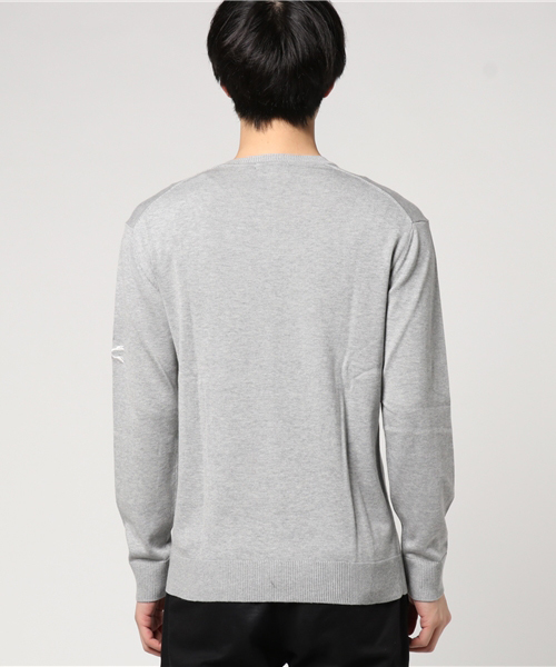 LOVELESS（ラブレス）の「【LOVELESS】MENS アームスカルVネックニット