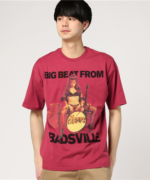 HYSTERIC GLAMOUR（ヒステリックグラマー）の「CR/BB FROM BADSVILLE pt T-SH（Tシャツ/カットソー・メンズ・ホワイト/ブラック/レッド・X-SMALL/LARGE/SMALL/MEDIUM）」の12枚目の写真