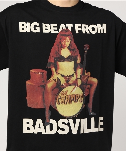 HYSTERIC GLAMOUR（ヒステリックグラマー）の「CR/BB FROM BADSVILLE pt T-SH（Tシャツ/カットソー・メンズ・ホワイト/ブラック/レッド・X-SMALL/LARGE/SMALL/MEDIUM）」の8枚目の写真