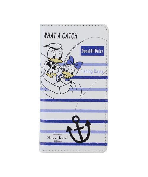 Disney ディズニー の Iphone6 Iphone6s 手帳ケース シンジカトウ Disney ディズニー ドナルド デイジー フレンチマリン コラボケース スマホケース カバー Wear