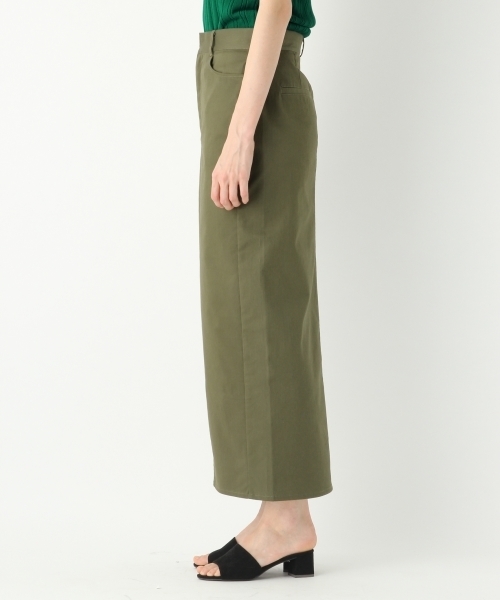 A part by（アパートバイ）の「チノSTロングスリットスカート 759654 （スカート・レディース・カーキ/ベージュ・MEDIUM/LARGE）」の11枚目の写真