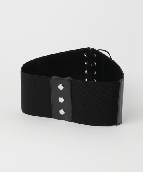 N.（N. Natural Beauty Basic）（エヌエヌナチュラルビューティーベーシック）の「コルセットベルト（ベルト・レディース・ブラック/ブラウン・FREE）」の3枚目の写真