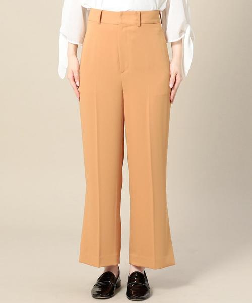 BEAUTY&YOUTH UNITED ARROWS（ビューティーアンドユースユナイテッドアローズ）の「BY ダブルクロス9分丈スリットパンツ ◆（その他パンツ・レディース・ブラック/マスタード・SMALL/MEDIUM）」の4枚目の写真