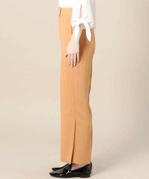 BEAUTY&YOUTH UNITED ARROWS（ビューティーアンドユースユナイテッドアローズ）の「BY ダブルクロス9分丈スリットパンツ ◆（その他パンツ・レディース・ブラック/マスタード・SMALL/MEDIUM）」の5枚目の写真