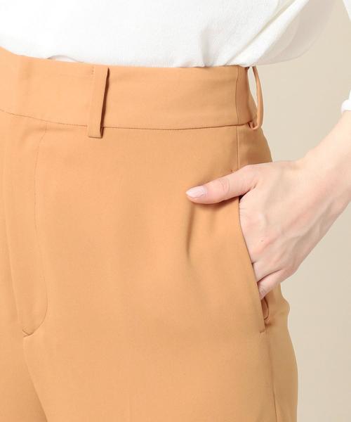 BEAUTY&YOUTH UNITED ARROWS（ビューティーアンドユースユナイテッドアローズ）の「BY ダブルクロス9分丈スリットパンツ ◆（その他パンツ・レディース・ブラック/マスタード・SMALL/MEDIUM）」の8枚目の写真