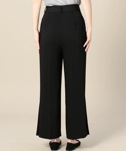 BEAUTY&YOUTH UNITED ARROWS（ビューティーアンドユースユナイテッドアローズ）の「BY ダブルクロス9分丈スリットパンツ ◆（その他パンツ・レディース・ブラック/マスタード・SMALL/MEDIUM）」の11枚目の写真