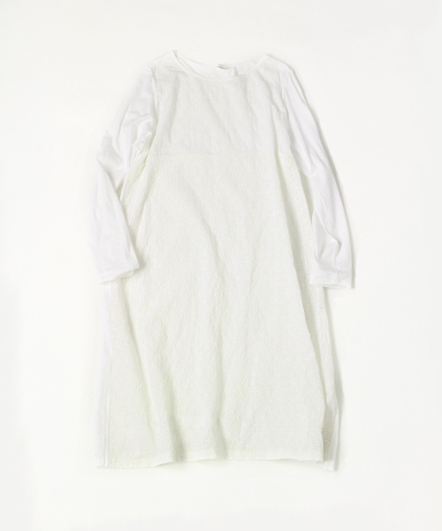 45r フォーティファイブアール の カットワーク 天竺ワンピース ワンピース Wear