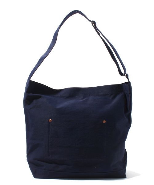 DOUBLE ファッション 「Lui's」 ショルダーバッグ FREE ネイビー メンズ