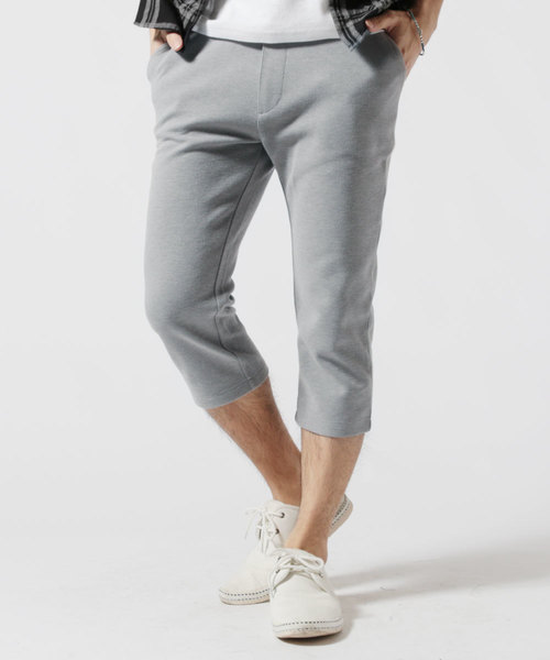 THE CASUAL(カジュアル)の「カルゼテーパードクロップドパンツ(その他パンツ・メンズ・ブラック/杢グレー/ネイビー・L/M)」の3枚目の写真