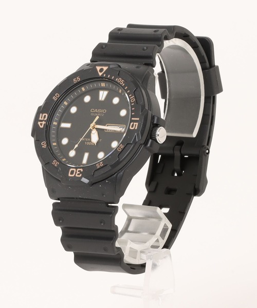 CASIO(カシオ)の「CASIO カシオ/ スタンダード ANALOGUE ARABIC アナログ アラビック チープカシオ ラウンドフェイス クォーツ腕時計 10気圧防水 // MRWシリーズ(アナログ腕時計・レディース・ホワイト×ブラック/ホワイト×ブルー/レッド/ブラック×イエロー/ブラック系その他7/ブラック×ブルー/ブラック×グリーン/ブラック系その他5/ブラック×レッド/ブラック×ホワイト/ブラック系その他2/ブラック×ライム・FREE)」の18枚目の写真