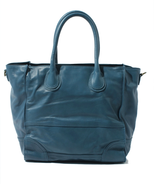 And A（アンドエー）の「シカクトート（トートバッグ・レディース・ブラック/ライトブラウン/ブルー・FREE）」の12枚目の写真