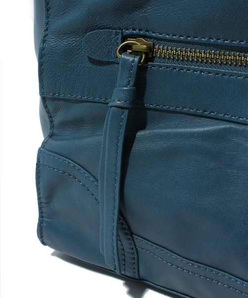 And A（アンドエー）の「シカクトート（トートバッグ・レディース・ブラック/ライトブラウン/ブルー・FREE）」の11枚目の写真