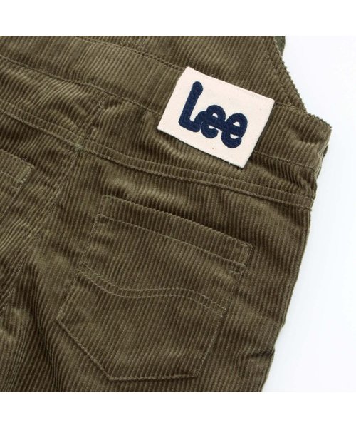 apres les cours（アプレレクール）の「LEE　太コールサロペット（サロペット/オーバーオール・キッズ・カーキ/ネイビー・100/110/120/130/140/90）」の12枚目の写真