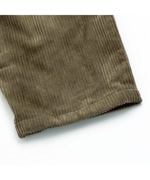 apres les cours（アプレレクール）の「LEE　太コールサロペット（サロペット/オーバーオール・キッズ・カーキ/ネイビー・100/110/120/130/140/90）」の4枚目の写真