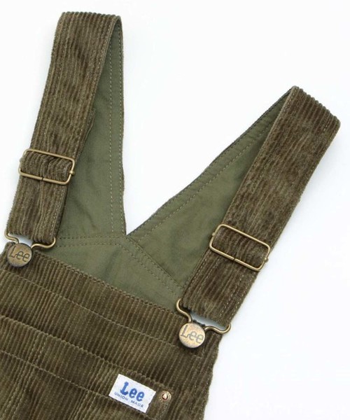apres les cours（アプレレクール）の「LEE　太コールサロペット（サロペット/オーバーオール・キッズ・カーキ/ネイビー・100/110/120/130/140/90）」の18枚目の写真