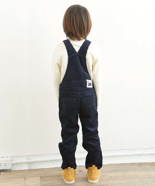 apres les cours（アプレレクール）の「LEE　太コールサロペット（サロペット/オーバーオール・キッズ・カーキ/ネイビー・100/110/120/130/140/90）」の17枚目の写真