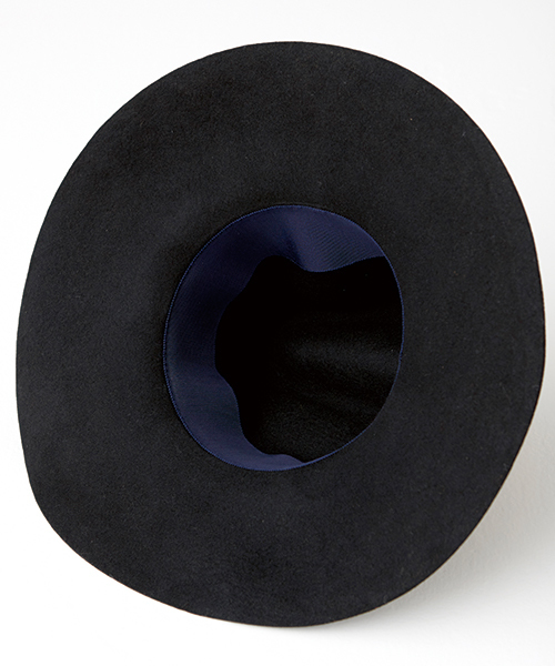 TRUNO by NOISE MAKER（トルノバイノイズメーカー）の「スーパーワイドブリムハット（ハット・レディース・ブラック/ベージュ/キャメル・58/60/57）」の7枚目の写真