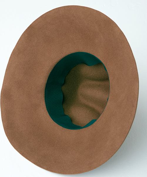 TRUNO by NOISE MAKER（トルノバイノイズメーカー）の「スーパーワイドブリムハット（ハット・レディース・ブラック/ベージュ/キャメル・58/60/57）」の9枚目の写真