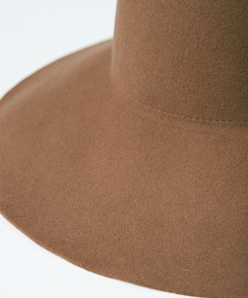 TRUNO by NOISE MAKER（トルノバイノイズメーカー）の「スーパーワイドブリムハット（ハット・レディース・ブラック/ベージュ/キャメル・58/60/57）」の12枚目の写真