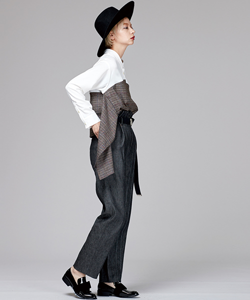 TRUNO by NOISE MAKER（トルノバイノイズメーカー）の「スーパーワイドブリムハット（ハット・レディース・ブラック/ベージュ/キャメル・58/60/57）」の16枚目の写真