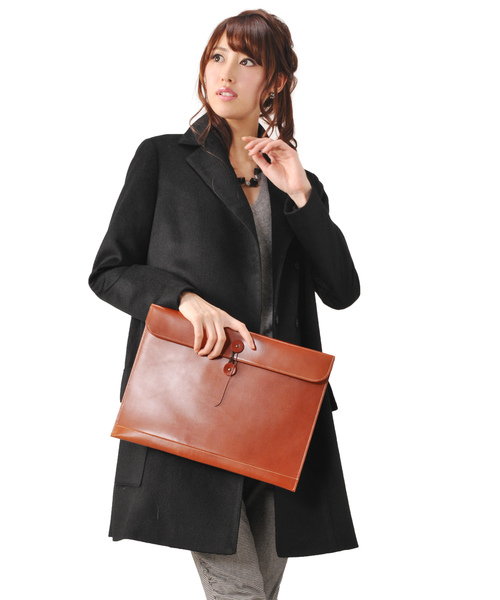 sankyo shokai(サンキョウショウカイ)の「カシミヤチェスターコート(チェスターコート・レディース・ブラック/ダークグレー・フリー)」の9枚目の写真