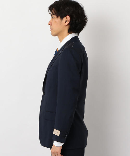 green label relaxing（グリーンレーベルリラクシング）の「【Begin 3月号掲載】[ストローナ] STRONA ツイル 2ボタン BW NT HP- ジャケット ◆（スーツジャケット・メンズ・ダークグレー/ネイビー・52/50/48/42/44/46）」の5枚目の写真