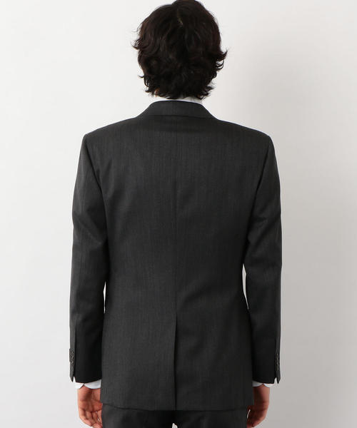 green label relaxing（グリーンレーベルリラクシング）の「【Begin 3月号掲載】[ストローナ] STRONA ツイル 2ボタン BW NT HP- ジャケット ◆（スーツジャケット・メンズ・ダークグレー/ネイビー・52/50/48/42/44/46）」の11枚目の写真
