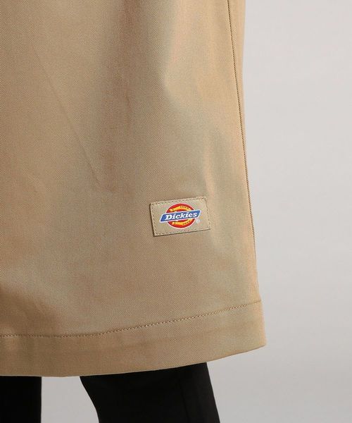 Dickies（ディッキーズ）の「【Dickies】TCツイルトレンチコート スプリングコート（トレンチコート・レディース・ネイビー/ベージュ・MEDIUM）」の12枚目の写真