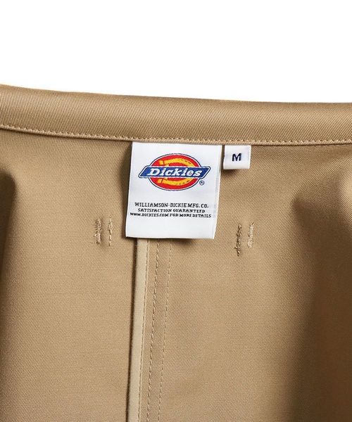 Dickies（ディッキーズ）の「【Dickies】TCツイルトレンチコート スプリングコート（トレンチコート・レディース・ネイビー/ベージュ・MEDIUM）」の14枚目の写真