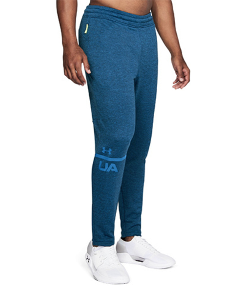 UNDER ARMOUR（アンダーアーマー）の「メンズ トレーニングロングパンツ / MK-1テックテリーテーパードパンツ【セットアップ対応商品】（その他パンツ・メンズ・グレー/ホワイト/ブラック/ブルー/ダークインディゴブルー/ダークカーキ・M/XL/S/L/XXL/3XL/LG/MD）」の5枚目の写真