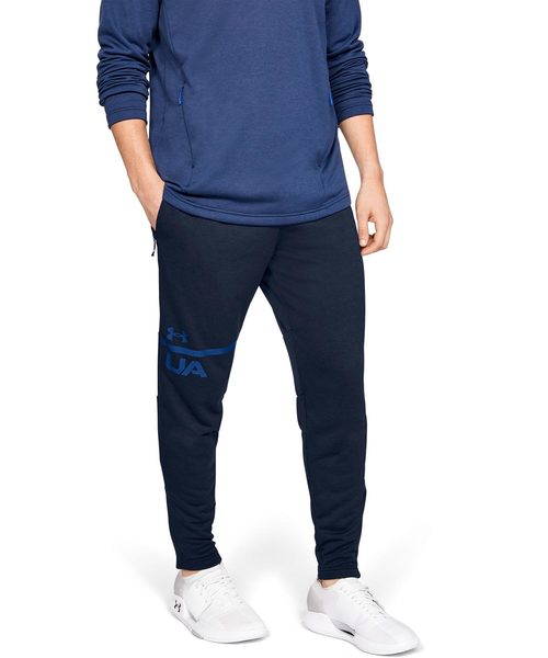 UNDER ARMOUR（アンダーアーマー）の「メンズ トレーニングロングパンツ / MK-1テックテリーテーパードパンツ【セットアップ対応商品】（その他パンツ・メンズ・グレー/ホワイト/ブラック/ブルー/ダークインディゴブルー/ダークカーキ・M/XL/S/L/XXL/3XL/LG/MD）」の6枚目の写真