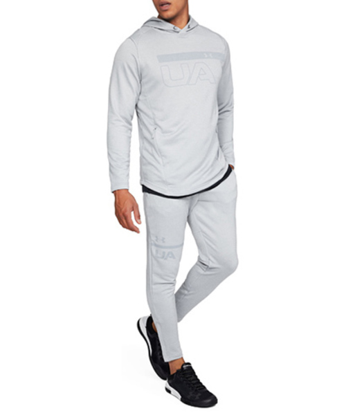 UNDER ARMOUR（アンダーアーマー）の「メンズ トレーニングロングパンツ / MK-1テックテリーテーパードパンツ【セットアップ対応商品】（その他パンツ・メンズ・グレー/ホワイト/ブラック/ブルー/ダークインディゴブルー/ダークカーキ・M/XL/S/L/XXL/3XL/LG/MD）」の8枚目の写真