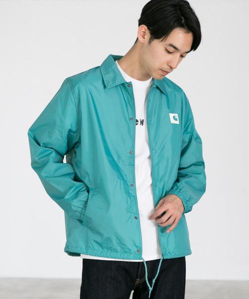 コーチジャケット　カーハート　ターコイズブルー　！希少カラー！ Carhartt（カーハート）の「[カーハート] ST CARHARTT スポーツ