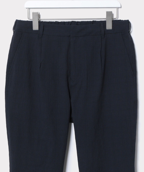 ADAM ET ROPE'(アダムエロペ)の「綿麻COOLMAXサッカーイージーパンツ(その他パンツ・メンズ・ブラック/ネイビー・M/L)」の3枚目の写真