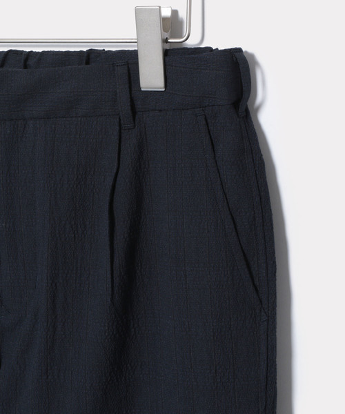 ADAM ET ROPE'(アダムエロペ)の「綿麻COOLMAXサッカーイージーパンツ(その他パンツ・メンズ・ブラック/ネイビー・M/L)」の11枚目の写真