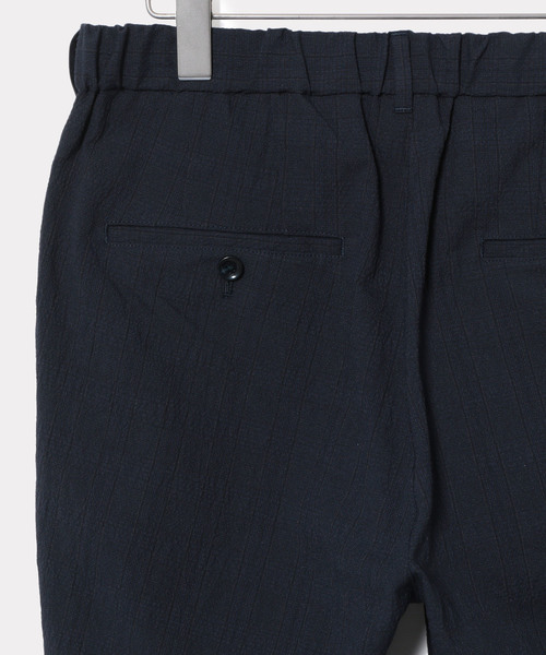 ADAM ET ROPE'(アダムエロペ)の「綿麻COOLMAXサッカーイージーパンツ(その他パンツ・メンズ・ブラック/ネイビー・M/L)」の6枚目の写真