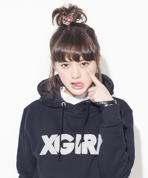 X-girl（エックスガール）の「X-girl OJAGA DESIGN STAR HAIR ELASTIC