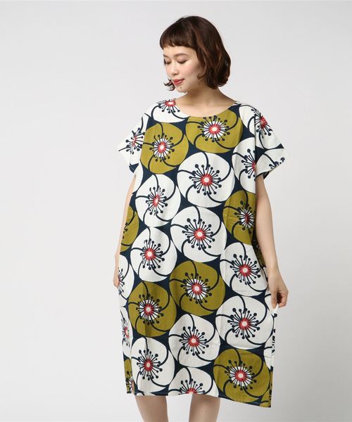 セール カヤ ワンピース 和モダン色華ワンピース ワンピース カヤ カヤ のファッション