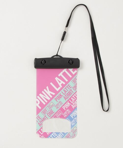 Pink Latte 多機種対応 防水ポーチ 18 ケース ピンクラテ 小物入れ スマートフォン スマホグッズ Pink Latte ピンクラテ のファッション通販 Zozotown