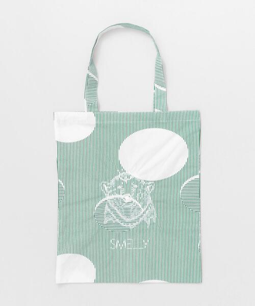 SMELLY(スメリー)の「エコバッグ(エコバッグ/サブバッグ・レディース・ライトブルー/ネイビー/グリーン/ライトブラウン/ベージュ系その他/ストライプ/ベージュ/ブラウン/オリーブ/グリーン系その他/ブルー系その他/ライトベージュ・-)」の15枚目の写真