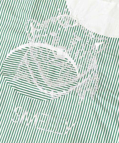 SMELLY(スメリー)の「エコバッグ(エコバッグ/サブバッグ・レディース・ライトブルー/ネイビー/グリーン/ライトブラウン/ベージュ系その他/ストライプ/ベージュ/ブラウン/オリーブ/グリーン系その他/ブルー系その他/ライトベージュ・-)」の16枚目の写真