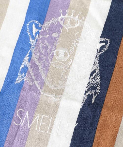 SMELLY(スメリー)の「エコバッグ(エコバッグ/サブバッグ・レディース・ライトブルー/ネイビー/グリーン/ライトブラウン/ベージュ系その他/ストライプ/ベージュ/ブラウン/オリーブ/グリーン系その他/ブルー系その他/ライトベージュ・-)」の18枚目の写真