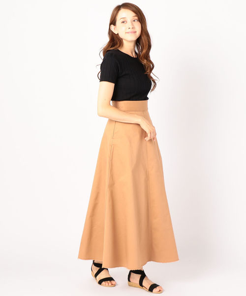 SHIPS(シップス)の「UPPER HIGHTS:ARMY THE MAXI(スカート・レディース・ベージュ系その他・SMALL/X-SMALL)」の5枚目の写真