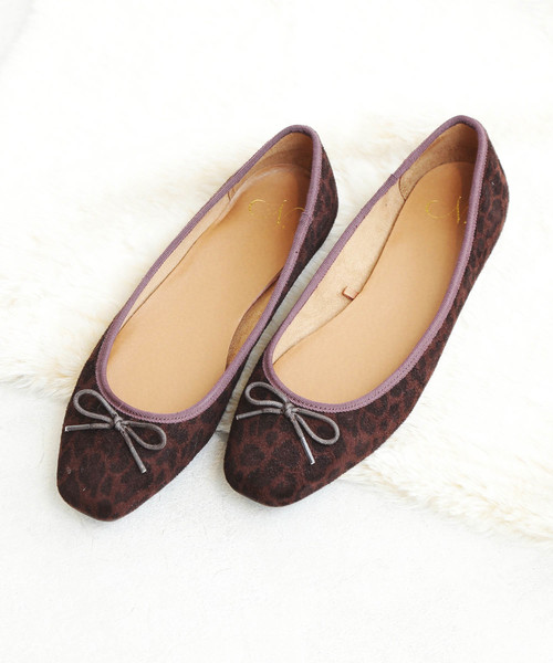 N.（N. Natural Beauty Basic）（エヌエヌナチュラルビューティーベーシック）の「スクエアバレエシューズ（バレエシューズ・レディース・ブラウン系その他/ゴールド/ブラック・SMALL/MEDIUM/LARGE）」の12枚目の写真