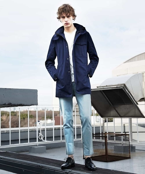 MK MICHEL KLEIN HOMME （エムケーミッシェルクランオム）の「スプリングコート（ミリタリーTCウエポン）（モッズコート・メンズ・カーキ/ブルー/ダークネイビー・46/48）」の21枚目の写真