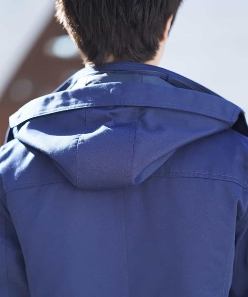 MK MICHEL KLEIN HOMME （エムケーミッシェルクランオム）の「スプリングコート（ミリタリーTCウエポン）（モッズコート・メンズ・カーキ/ブルー/ダークネイビー・46/48）」の18枚目の写真