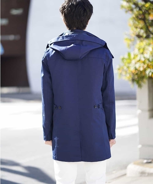 MK MICHEL KLEIN HOMME （エムケーミッシェルクランオム）の「スプリングコート（ミリタリーTCウエポン）（モッズコート・メンズ・カーキ/ブルー/ダークネイビー・46/48）」の16枚目の写真