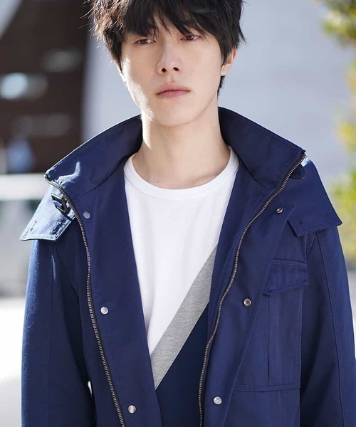 MK MICHEL KLEIN HOMME （エムケーミッシェルクランオム）の「スプリングコート（ミリタリーTCウエポン）（モッズコート・メンズ・カーキ/ブルー/ダークネイビー・46/48）」の14枚目の写真