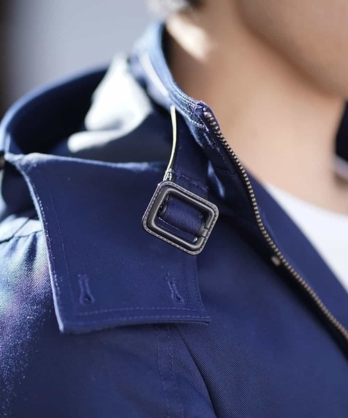 MK MICHEL KLEIN HOMME （エムケーミッシェルクランオム）の「スプリングコート（ミリタリーTCウエポン）（モッズコート・メンズ・カーキ/ブルー/ダークネイビー・46/48）」の10枚目の写真